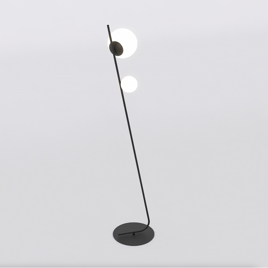 Podna lampa TATU 2xG9/8W/230V crna