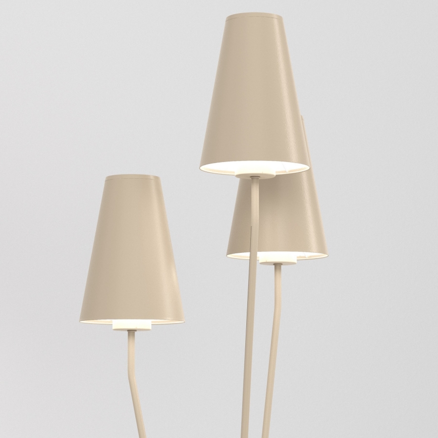 Podna lampa TREFOT 3xE14/15W/230V bež