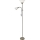 Podna lampa WENDY 1xE27/100W/230V + 1xE14/40W mat hrom