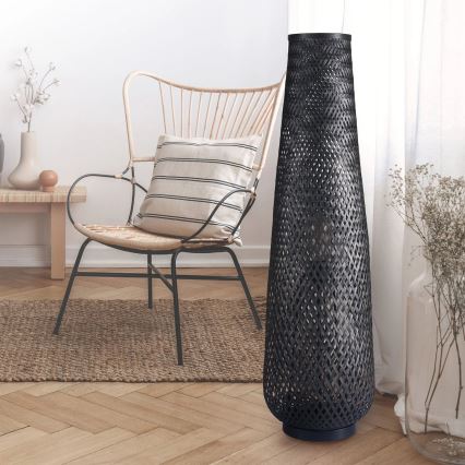 Podna lampa ZANZIBAR 1xE27/20W/230V crna