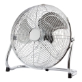 Podni ventilator, 45 cm, 3 brzine, sjajni hrom, 140W