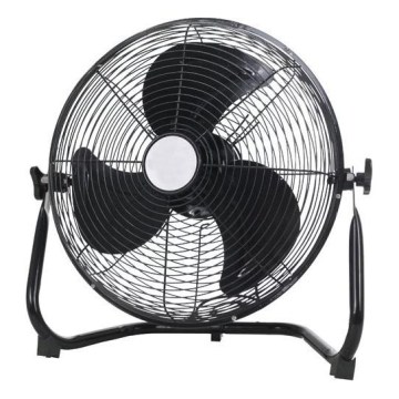 Podni ventilator 60 W/230 V, prečnik 35 cm, crne boje