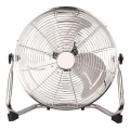 Podni ventilator 90 W/230 V, prečnik 40 cm, sjajni hrom