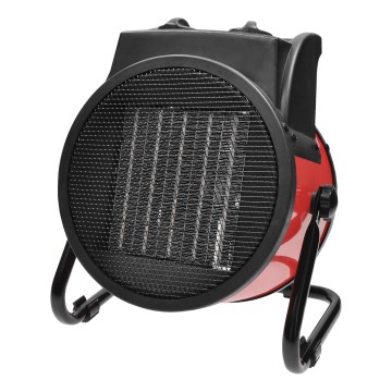 Podni ventilator sa keramičkim grejnim telom, 3000W/230V, crne boje
