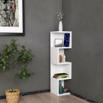 Polica za knjige ALIN 95x25 cm bela