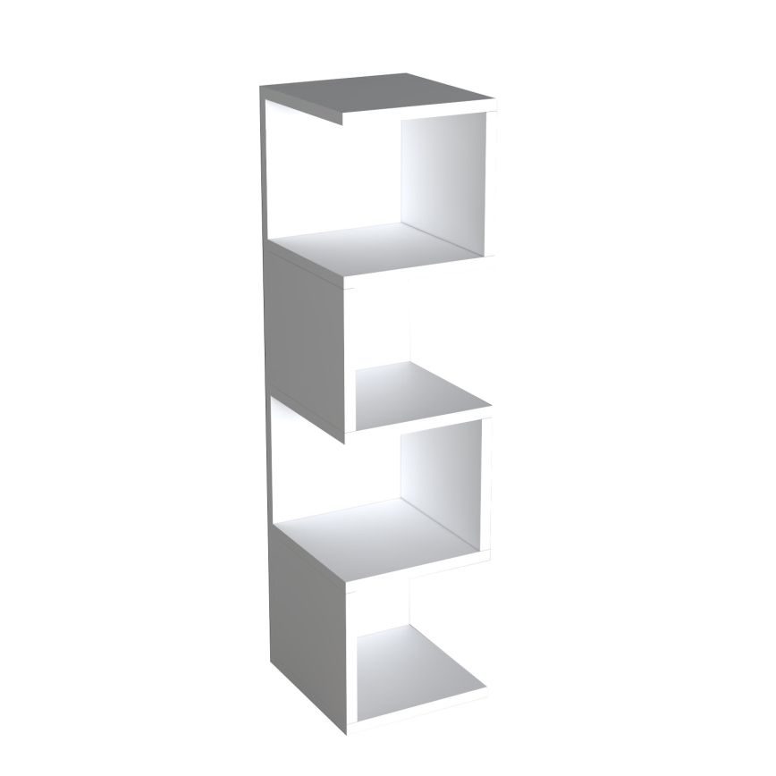 Polica za knjige ALIN 95x25 cm bela