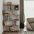 Polica za knjige ELIF 156x90 cm braon