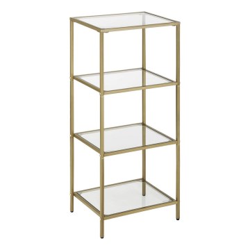 Polica za knjige GLASY zlatna