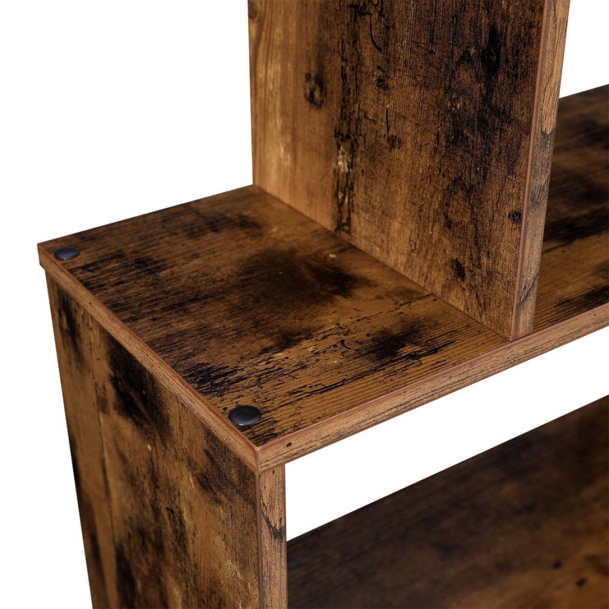 Polica za knjige LIVARO braon