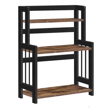 Policni regal za kuhinju MARGE, crne boje