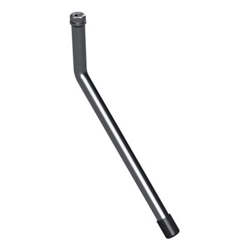 Poluga za ogledala 1x14,8 cm, od nerđajućeg čelika, srebrna