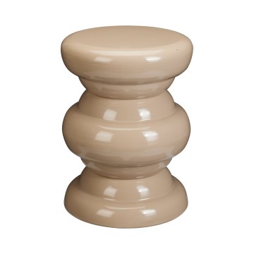 Pomoćni stolić PETIT, prečnika 31 cm, bež