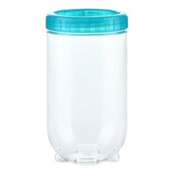 Posuda za hranu INTERLOCK 0,5 l tirkizna/prozirna