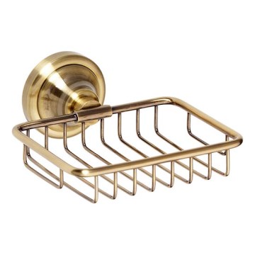 Posudica za sapun 14x6,5 cm, bronzane boje