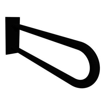 Potporni rukohvat 10x25 cm, crni