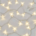 Poveziva svetlosna girlanda 50xLED/5m IP44 topla bela bela