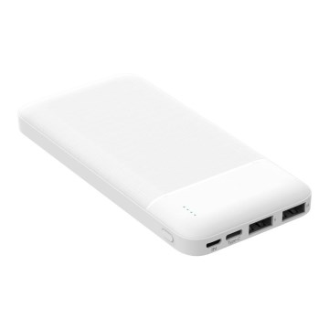 Power Bank 10000 mAh 3,7V bela