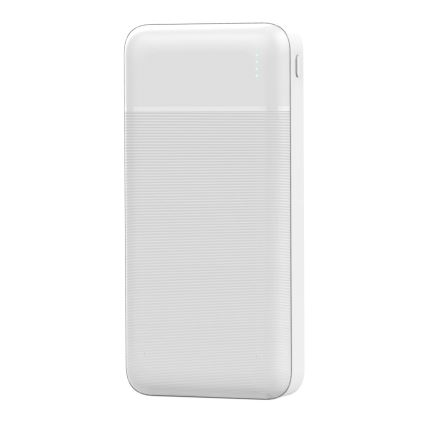 Power Bank 20000 mAh 3,7V bela