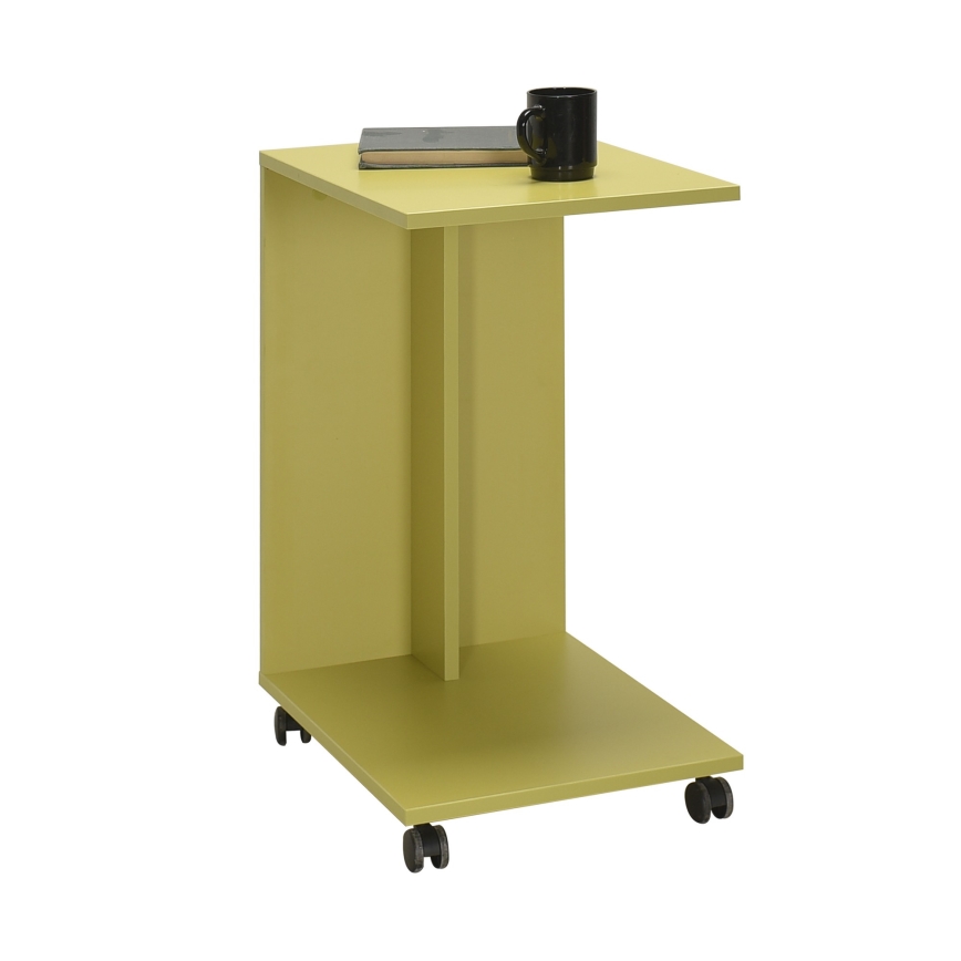 Praktični stolić za odlaganje 65x35 cm, zelene boje