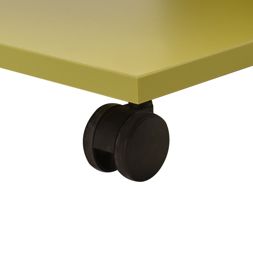 Praktični stolić za odlaganje 65x35 cm, zelene boje