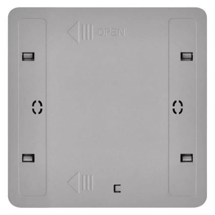 Prekidač sa jednim tasterom GoSmart 1xCR2430 Tuya crna