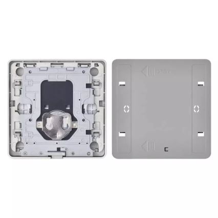 Prekidač sa jednim tasterom GoSmart 1xCR2430 Tuya crna