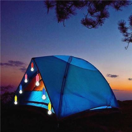 Prenosna LED lampa LED/1W/3xAAA ružičasta