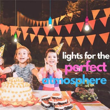 Prenosna LED lampa LED/1W/3xAAA ružičasta