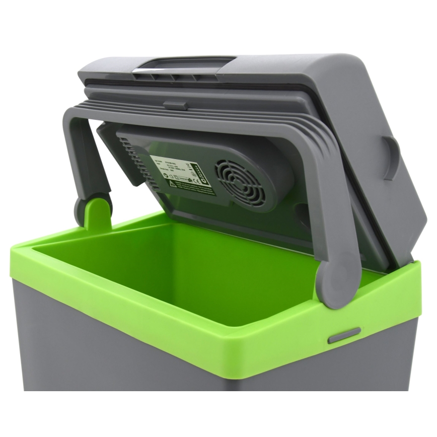 Prenosni auto-frižider 22 l 55W/12V/230V siva/zelena