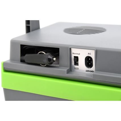 Prenosni auto-frižider 22 l 55W/12V/230V siva/zelena