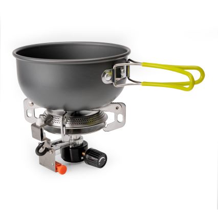 Prenosni kamperski plinski šporet sa priborom