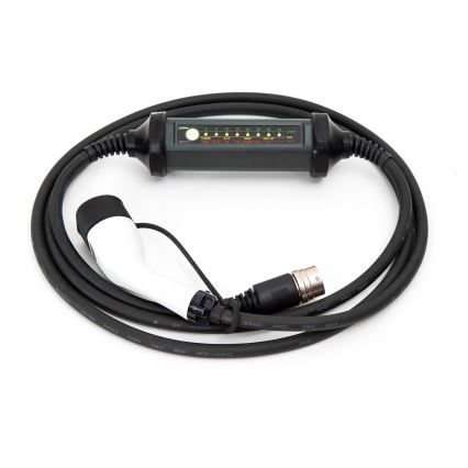 Prenosni punjač za električne automobile sa 4 Type 2 adaptera, 32A/480V, 22 kW, 5 m, IP67