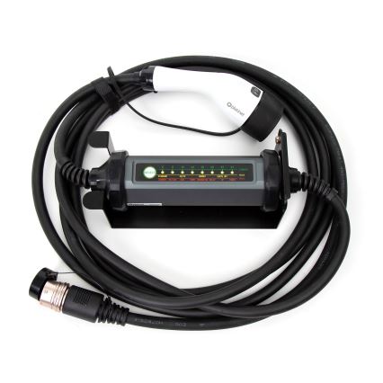 Prenosni punjač za električne automobile sa 4 Type 2 adaptera, 32A/480V, 22 kW, 5 m, IP67