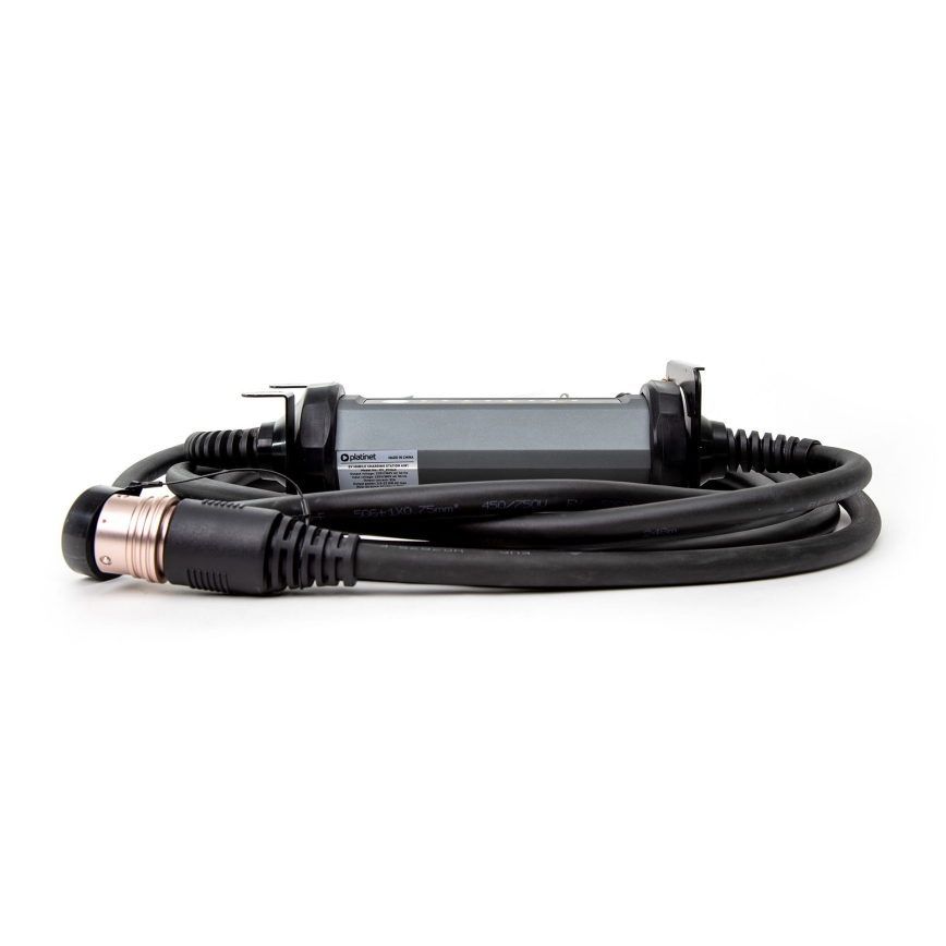 Prenosni punjač za električne automobile sa 4 Type 2 adaptera, 32A/480V, 22 kW, 5 m, IP67