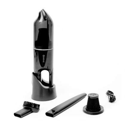 Prenosni punjivi usisivač za automobil 75W/2000 mAh crn