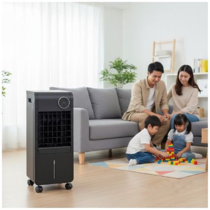 Prenosni rashladni uređaj za vazduh VIENTO COOL-R 65W/230V crne boje + daljinski upravljač