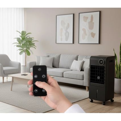 Prenosni rashladni uređaj za vazduh VIENTO COOL-R 65W/230V crne boje + daljinski upravljač