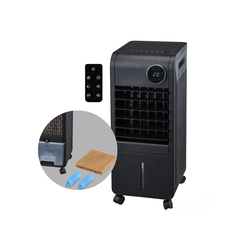 Prenosni rashladni uređaj za vazduh VIENTO COOL-R 65W/230V crne boje + daljinski upravljač