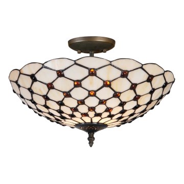 Prezent 109 - Plafonsko svetlo TIFFANY 2xE27/40W/230V
