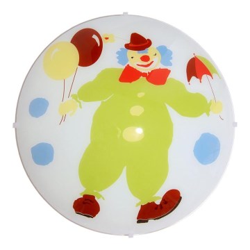 Prezent 1366 - Zamensko staklo za plafonsko svetlo CLOWN E27