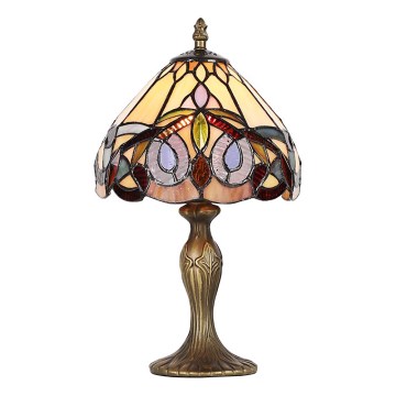 Prezent 1705 - Stona lampa TIFFANY 1xE14/40W/230V