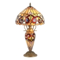 Prezent 1706 - Stona lampa TIFFANY 2xE27/60W + 1xE14/7W/230V