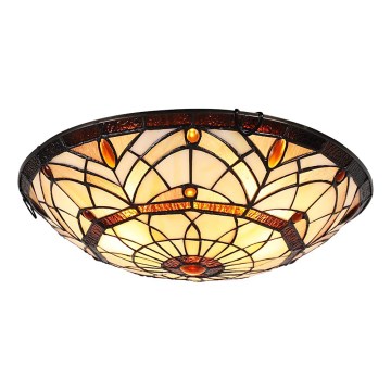 Prezent 1712 - plafonsko svetlo TIFFANY 3xE27/40W/230V