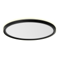 Prezent 27317 - LED plafonsko svetlo za kupatilo CORDIA LED/30W/230V 3000-6000K IP54 prečnik 50 cm crna