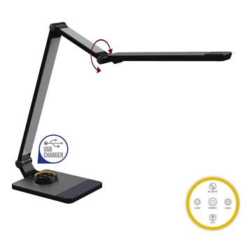 Prezent 31212 - Prigušiva LED stona lampa AKAN LED/10W/230V