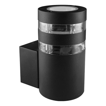 Prezent 31306 - Spoljašnje zidno svetlo DAIMA 1xGU10/10W/230V IP44 crna