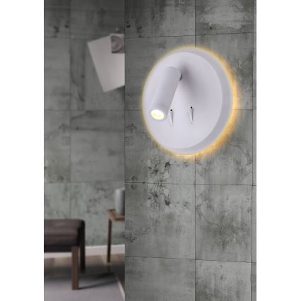Prezent 32318 - LED zidna lampica MALEO LED/3W/230V