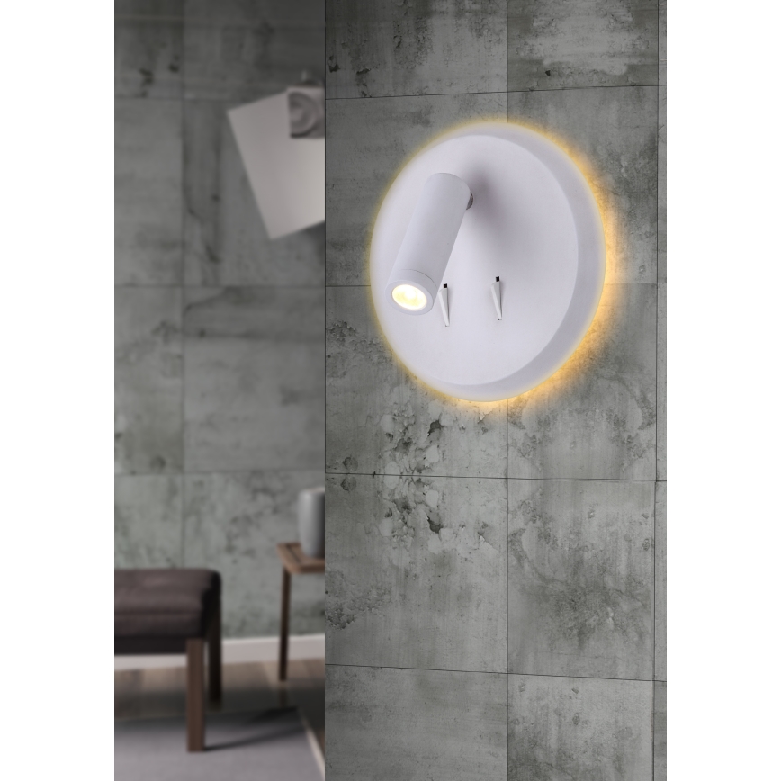 Prezent 32318 - LED zidna lampica MALEO LED/3W/230V