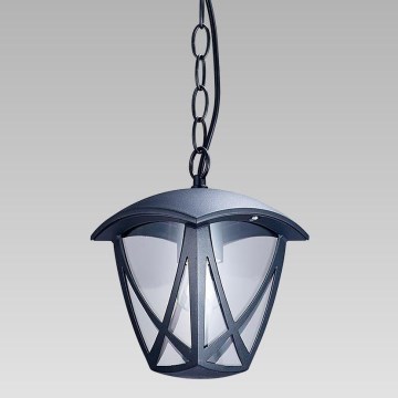 Prezent 39030 - Spoljni luster na lancu SPLIT 1xE27/40W/230V IP44