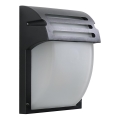 Prezent 39038 - Spoljašnja zidna svetiljka AMALFI 1xE27/60W/230V IP44 crna